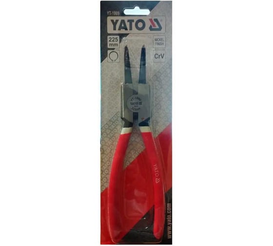 Съёмник стоп. колец загн. разжим YATO 225мм YT-1989 37141989 092 1