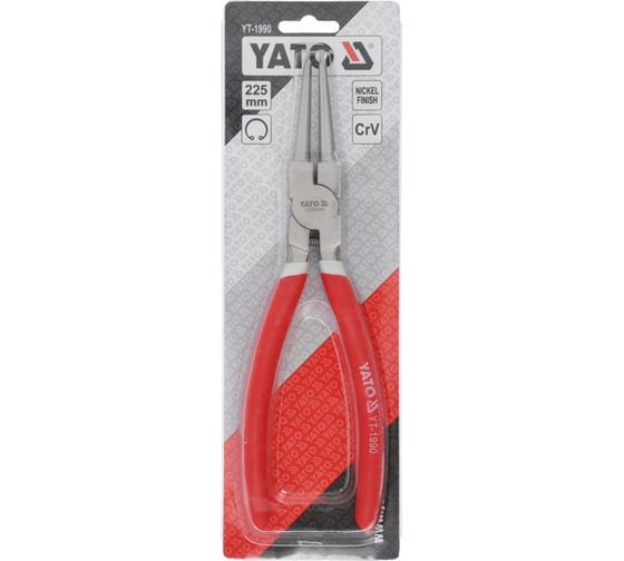 Съёмник стопорных колец сжим YATO 225мм YT-1990 37141990 092 1