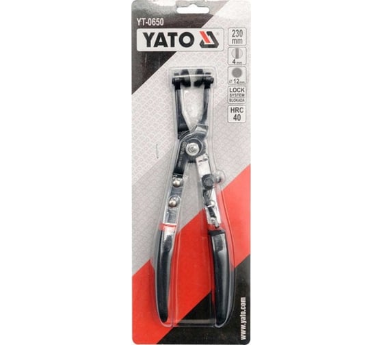 Щипцы YATO для шланговых хомутов YT-0650 37140650 092 1