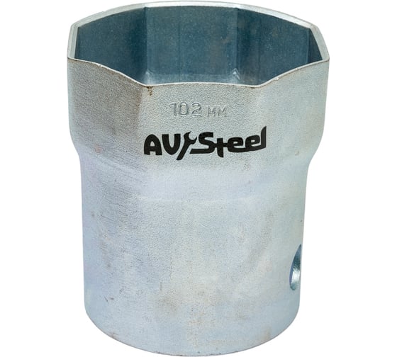 Ступичный ключ AV Steel 102 мм, 8-гранный AV-935067