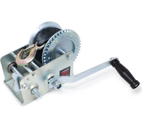 Барабанная ручная двухскоростная лебедка Forsage 1300кг F-TRT1301S(16898)