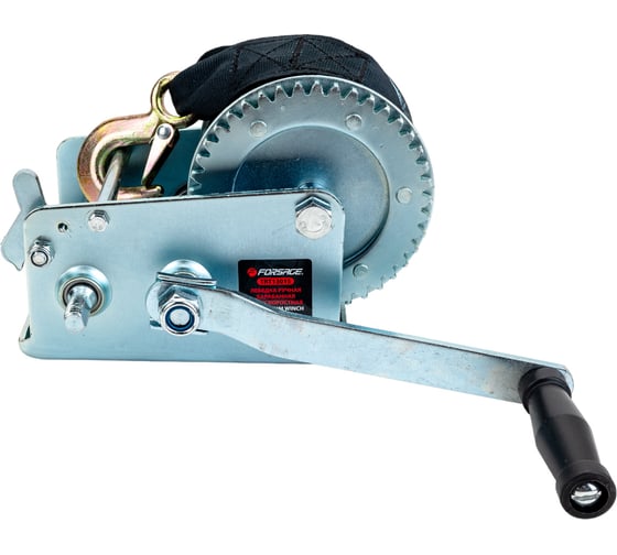 Барабанная ручная двухскоростная лебедка Forsage 1300кг F-TRT1301S(16898)