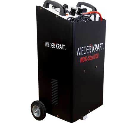 Пуско-зарядное устройство WIEDERKRAFT 12/24 В, 800 А WDK-Start800