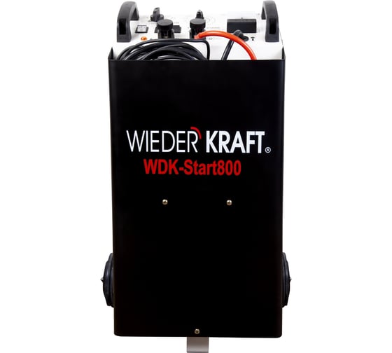 Пуско-зарядное устройство WIEDERKRAFT 12/24 В, 800 А WDK-Start800