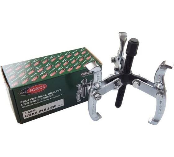 Трехзахватный съемник подшипников Rockforce 100 мм RF-6590204(8057)