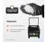 Пескоструйная камера WIEDERKRAFT 90 л, в комплекте, с электрокорундом WDK-KR6 20 кг WDK-82090K 3