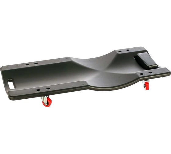 Лежак ремонтный пластиковый подкатной RockFORCE на 4-х колесах 400x920мм RF-TRH6803(16945)