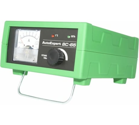 Зарядное устройство AutoExpert BC-65, 12V, max 6A, режимы зарядки: полностью автоматический, ручная установка тока BC-65
