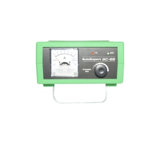 Зарядное устройство AutoExpert BC-65, 12V, max 6A, режимы зарядки: полностью автоматический, ручная установка тока BC-65