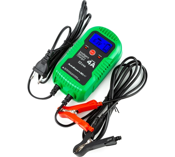 Зарядное устройство для АКБ AutoExpert BC-47, 12V, max 4A, 9 стадий зарядки, полный автомат BC-47