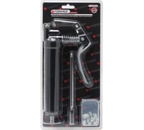 Шприц для нагнетания густой смазки Forsage с жестким наконечником 120гр. в комплекте с пресс масленками, в блистере F-01Z0530(15995)