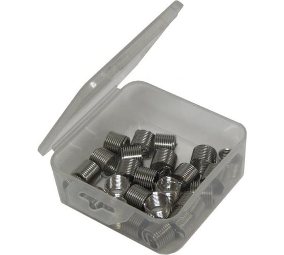 Набор резьбовых вставок RockFORCE M14*1.5, 10 предметов, в пластиковом футляре RF-910U6A(17712) 1