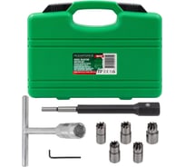 Набор приспособлений для чистки и восстановления посадочных мест форсунок Rockforce RF-907G7(17001)