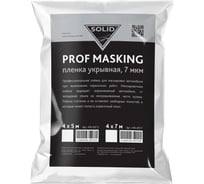 Плёнка укрывная SOLID PROF MASKING 4*7м, 7мкм 410.457.7