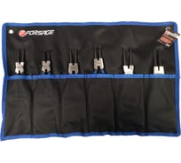 Набор съемников стопорных колец Forsage 6пр, на полотне F-5063A(47249)