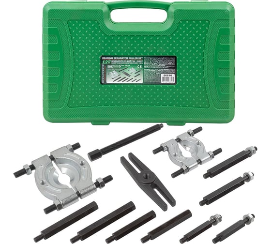 Набор съемников подшипников сепараторного типа Rockforce 12 предметов RF-66610(15245) 1