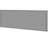 Перфорированная панель FERRUM серии Лайт (в упаковке 2 шт) 1390x480x40 мм, серый металлик 07.014L-9007 1