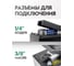 Пневмогидравлический ножной насос Rockforce 3.2 л (рабочее давление 6-10 атм, давление гидравлическое 700 атм, расход без нагрузки 850 мл/мин,расход с нагрузкой 170 мл/мин) RF-TRA5300 BIG(57216) 4
