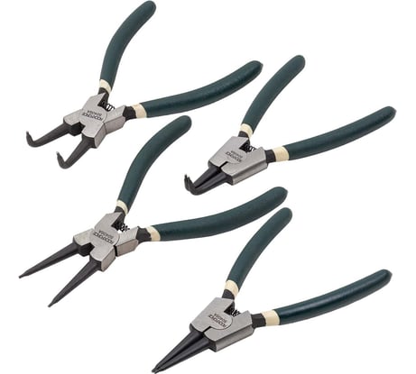 Набор съемников стопорных колец Rockforce 4пр(L-150мм), на полотне RF-50406A(47253)