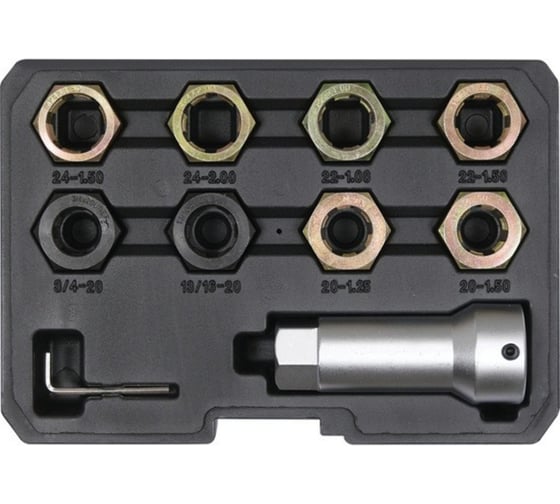 Набор для ремонта поврежденных автомобильных осей YATO 10 предметов YT-17605 1