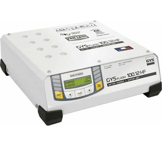 Зарядное устройство GYS 5м кабель Gysflash 100.12 HF 029415