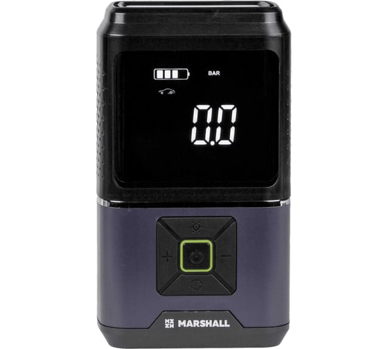 Компрессор автомобильный MARSHALL аккумуляторный 30 л/мин MR0104