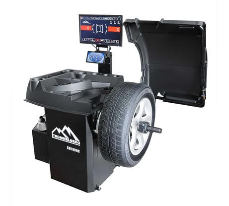 Станок балансировочный Trommelberg с ЖК-дисплеем, автомат ввод параметров, УЗ датчик, для колес до 70 кг CB1990С