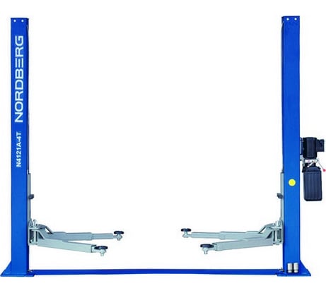 2х-стоечный подъемник NORDBERG асимметричный, 4 т, 380 В N4121A-4T