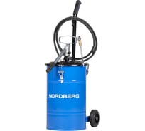 Установка для раздачи густой смазки NORDBERG ручная, 25 л N5025