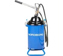 Установка для раздачи густой смазки NORDBERG ручная, 12 л N5012