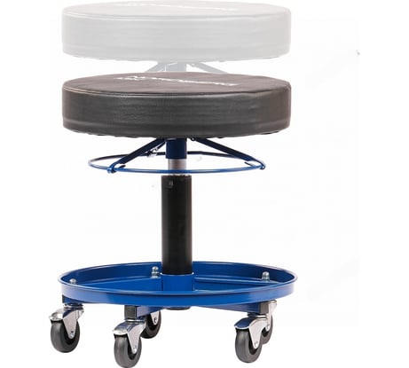 Ремонтное сиденье на колесах NORDBERG с регулировкой высоты N30S2