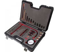 Тестер компрессии для дизельных двигателей Forsage с комплектом адаптеров, 44пр0-40bar, в кейсе "Premium"  F-937G1D(25678)