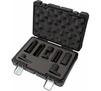 Набор головок для форсунок и датчиков Forsage 7пр. 22, 27, 29мм, в кейсе Premium  F-907G2D(19134)