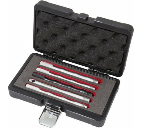 Набор направляющих для колесных болтов Forsage 5 предметов, в кейсе  F-908B3AD(19718)