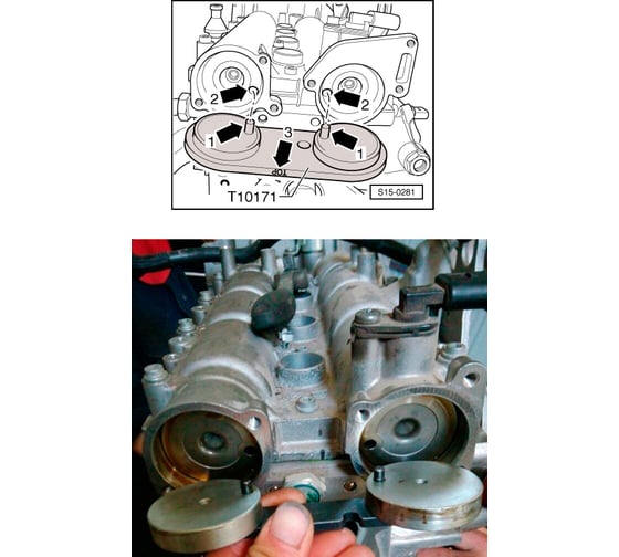 Фиксатор распредвала AIST VAG T10171 67230519-M 00-00025333