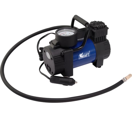 Компрессор автомобильный KRAFT STANDART V-45L, 45 л/мин KT 800038