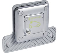 Розетка Legrand 3кВТ (металл с ключ) 077857