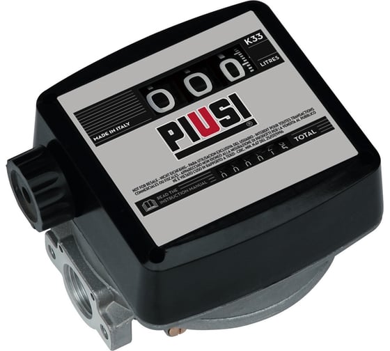 3-х разрядный механический счетчик отпуска масла PIUSI K33 ver.C масло 000557000 1