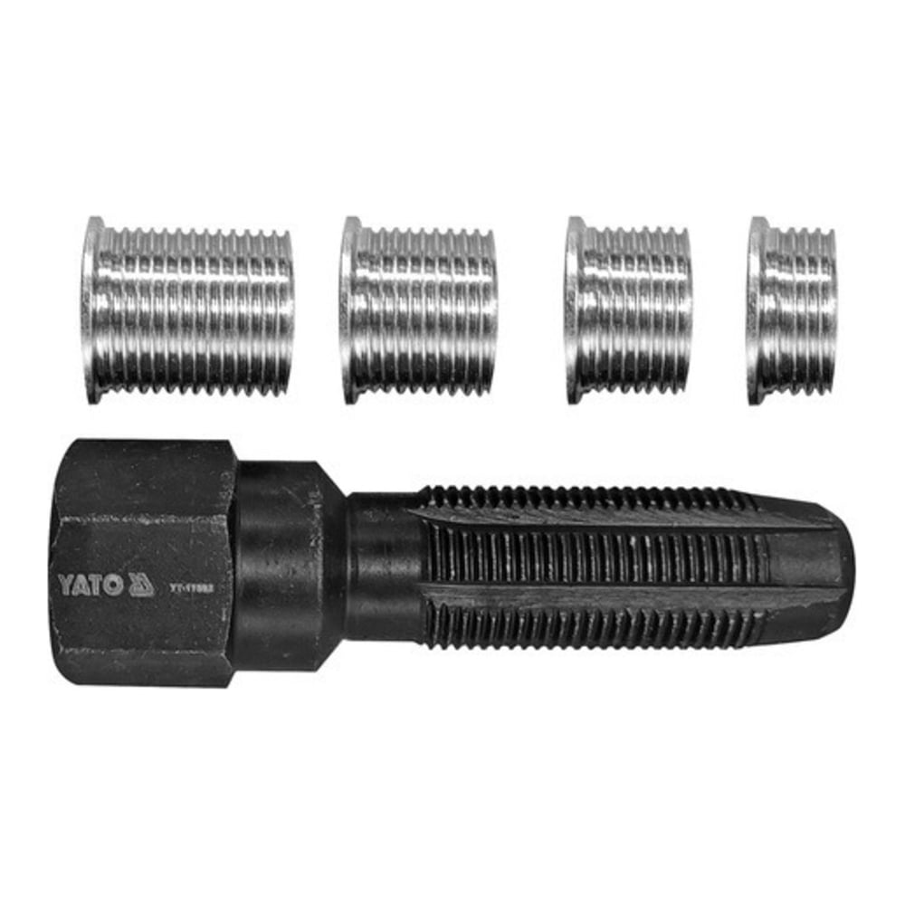Набор для восстановления и ремонта резьбы свечи зажигания YATO 5 ...