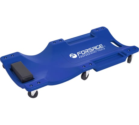 Лежак для автослесаря пластиковый Forsage на 6 колесах F-9U0311P36-1(60050)