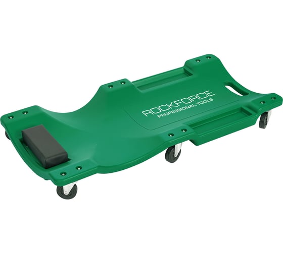 Лежак для автослесаря пластиковый Rockforce на 6 колесах RF-9U0311P36-1(60051)