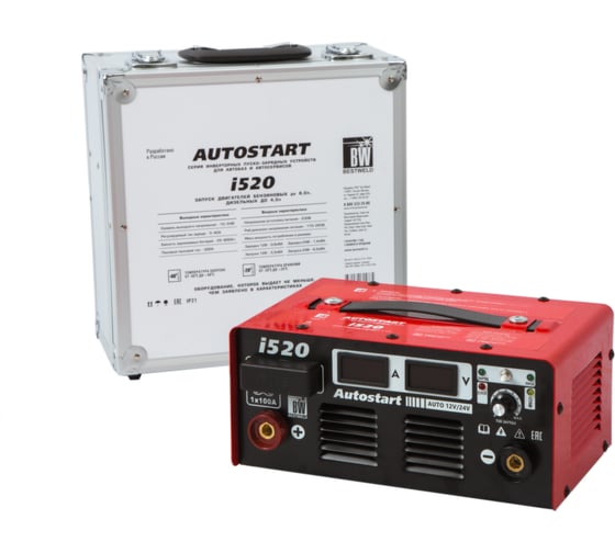 Инверторное пуско-зарядное устройство BestWeld  AUTOSTART i520 BW1640
