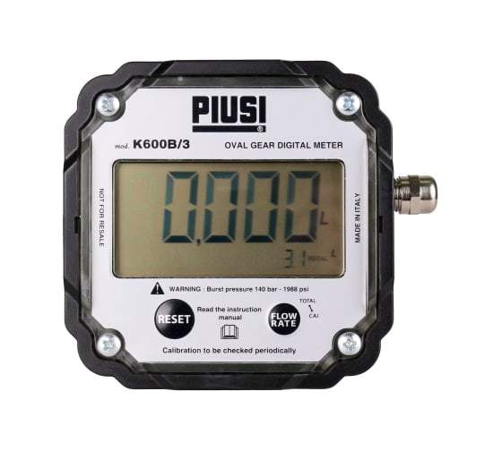 Импульсный расходомер K600 B/3 oil 3/4 puls out PIUSI F00492010