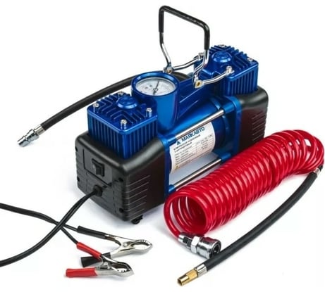 Компрессор МАЯКАВТО AC625ma 2х-поршневой, в кейсе, с набором инструментов AC625ma