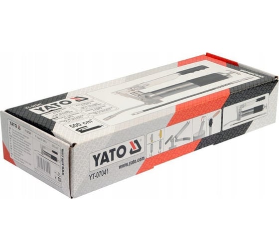 Шприц YATO для масляной смазки 500мл YT-07041 398607041 092 1