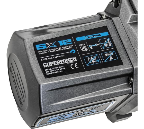 Лебедка автомобильная Superwinch SX12, 12В W2045