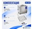 Промышленная ультразвуковая ванна ОДА Сервис ODA-LQ610, 61 л, 900 Вт, с подогревом и колесами 8