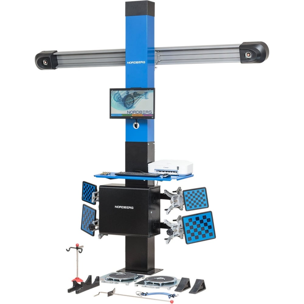 Стенд сход-развал NORDBERG 3D модель для подъемников C802 - выгодная ...