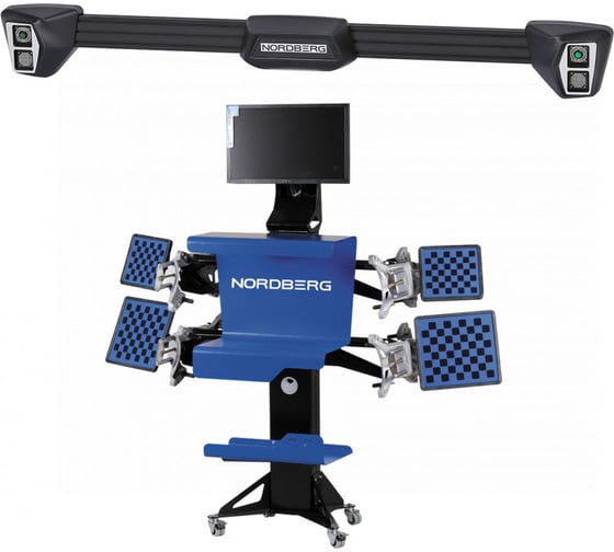 Стенд сход-развал NORDBERG 3D модель для подъемников C802 C802-C (5005) 1