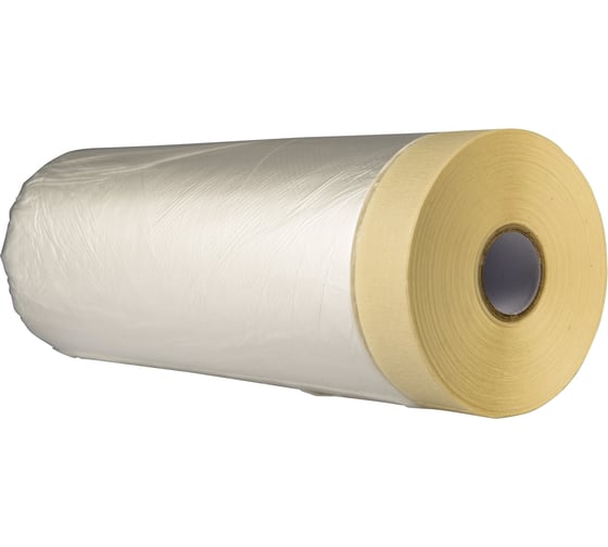 Пленка для покраски с маскирующей лентой (1.1х25 м) Colad 640004